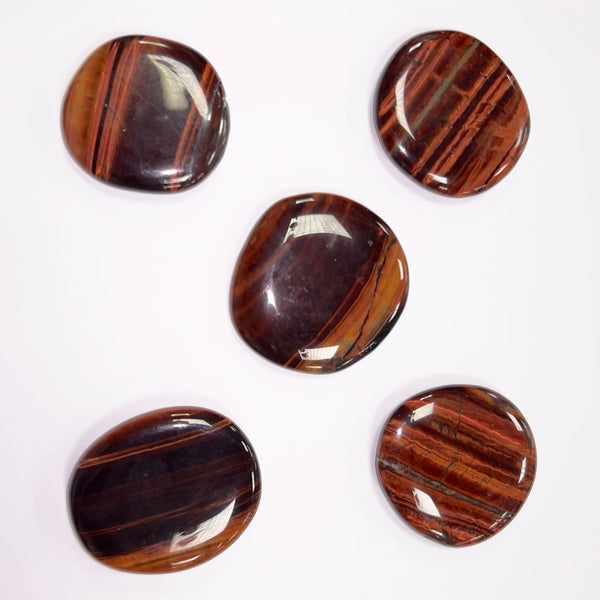 Red Tigers Eye Smoothstone