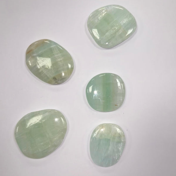 Pistachio Calcite Smoothstone
