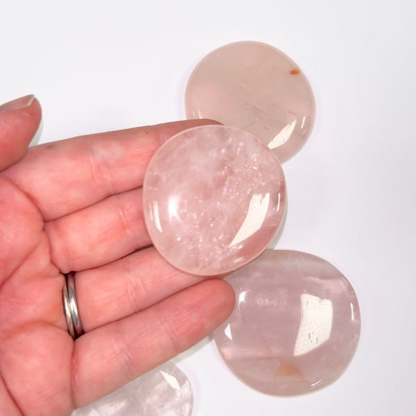 Rose Quartz Palmstone