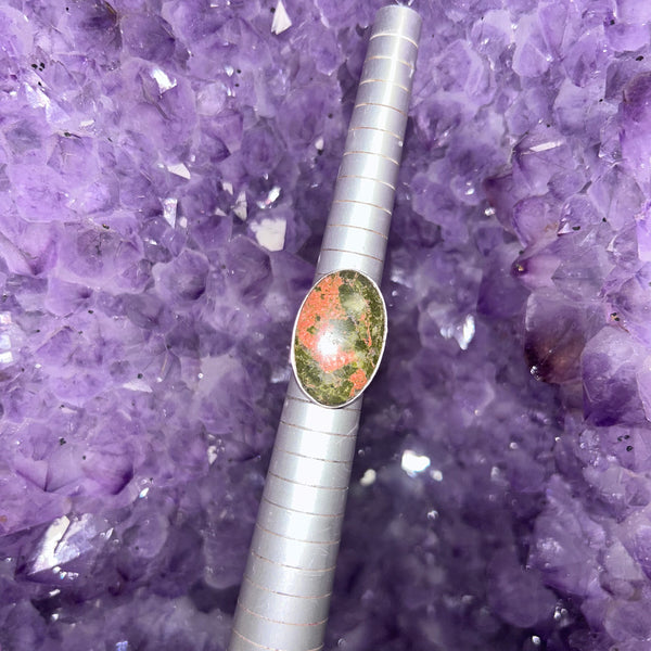 Unakite Ring - Size N