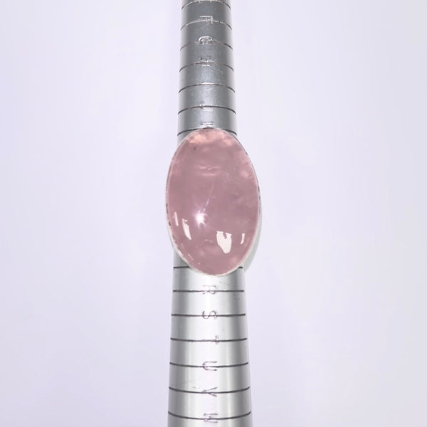 Rose Quartz Ring - Size O