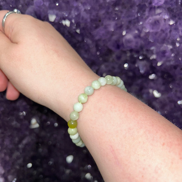 New Jade Bead Bracelet