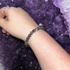Black Ocean Jasper Bead Bracelet