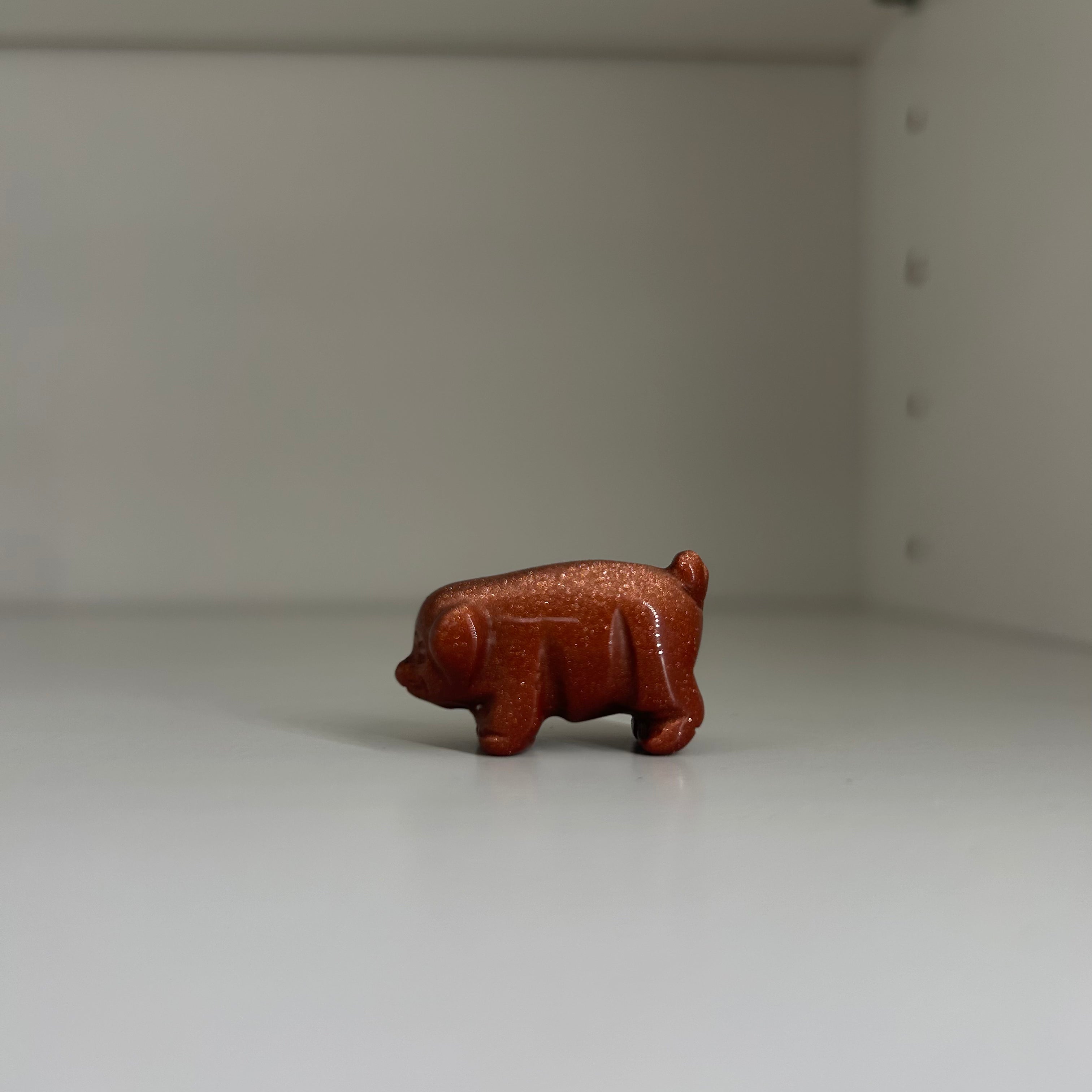 Red Goldstone Pig