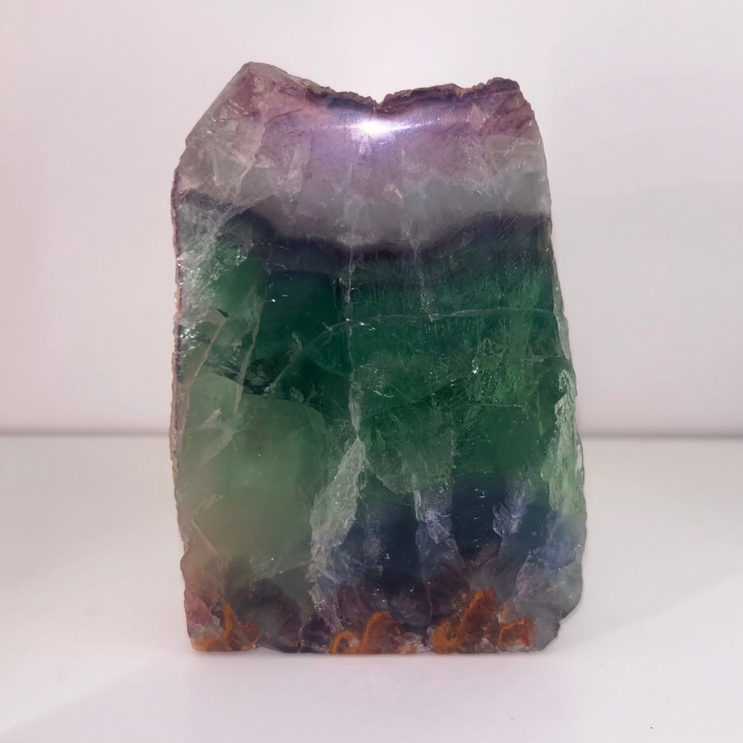Fluorite Polished Front Tower