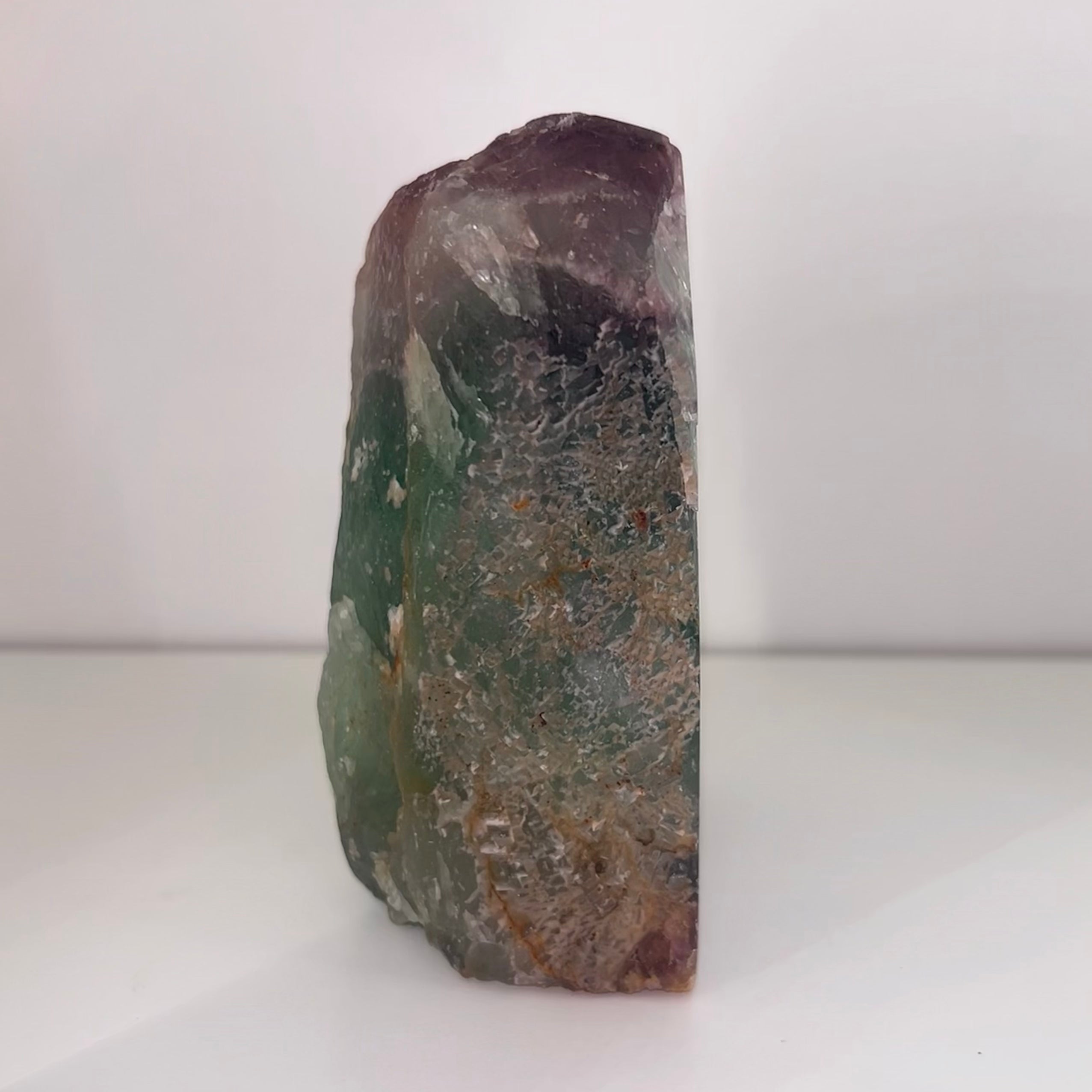 Fluorite Polished Front Tower