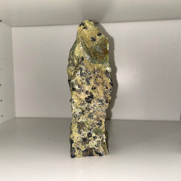 Serpentine & Pyrite Rough Tower