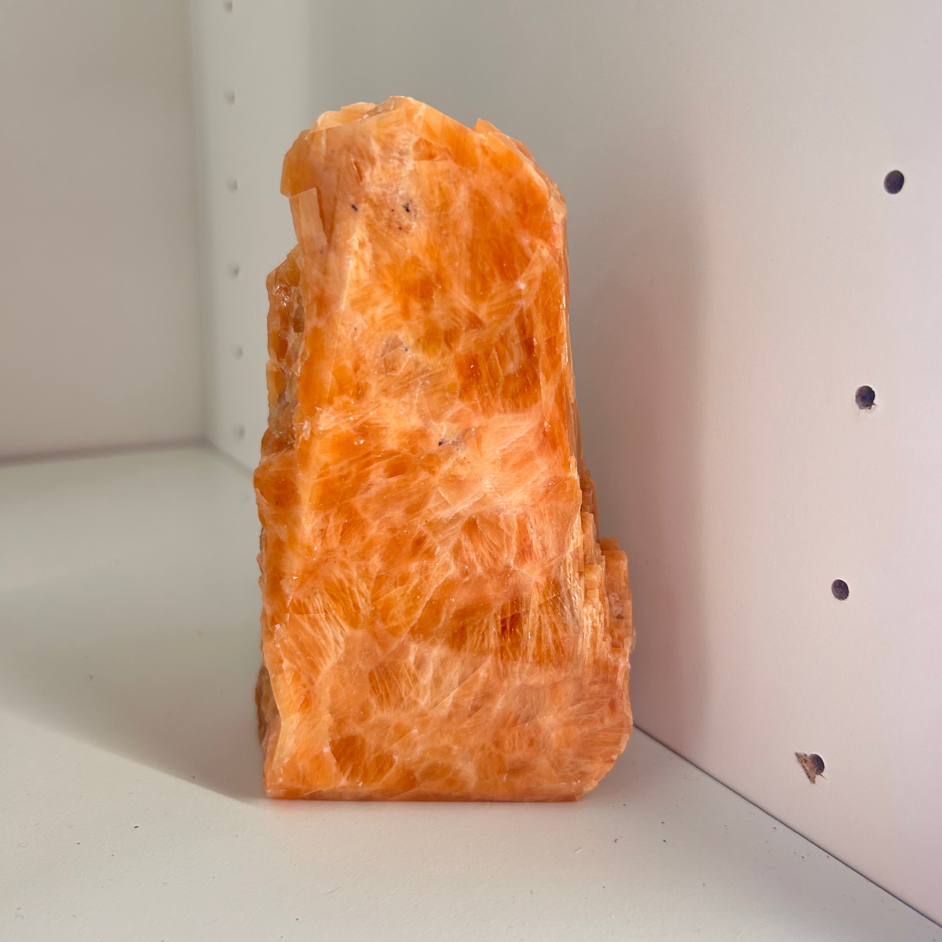 Orchid Calcite Polished Front Tower