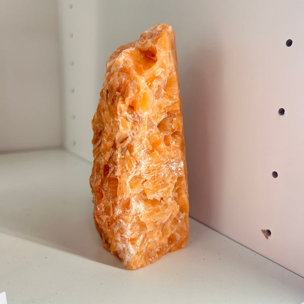 Orchid Calcite Polished Front Tower
