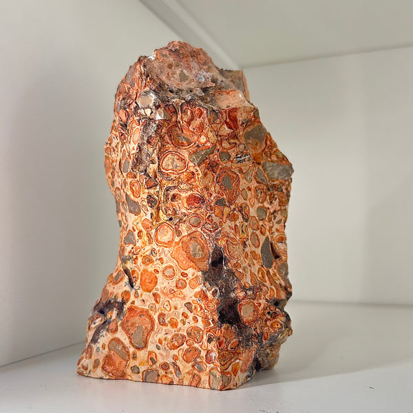 Pudding Stone Polished Front Tower