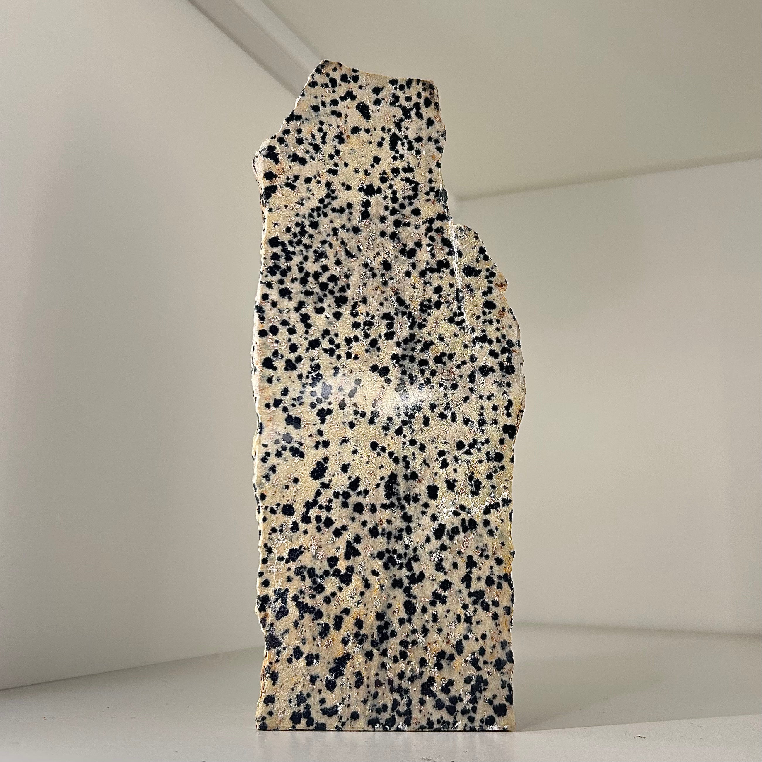 Dalmation Jasper Polished Front Tower