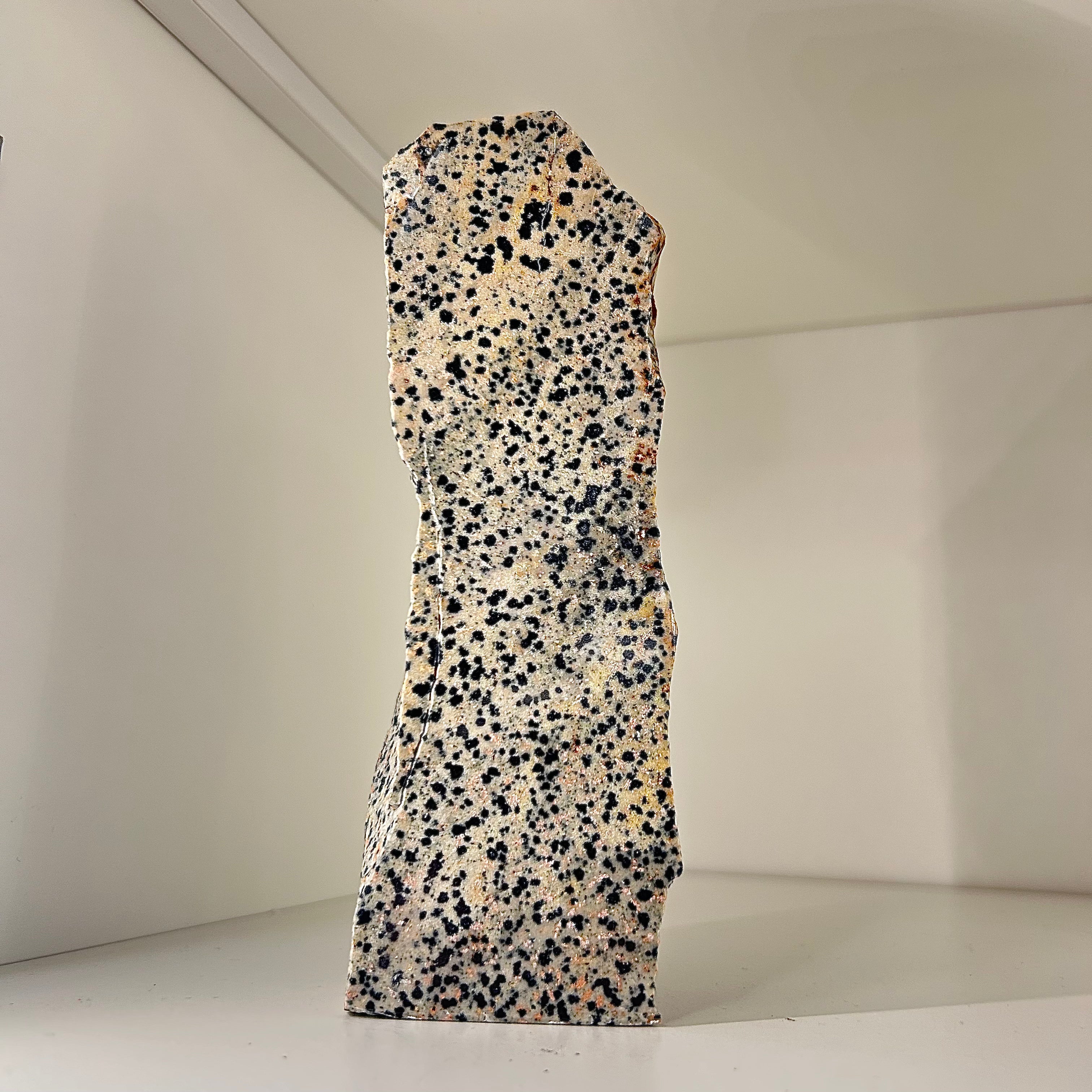 Dalmation Jasper Polished Front Tower