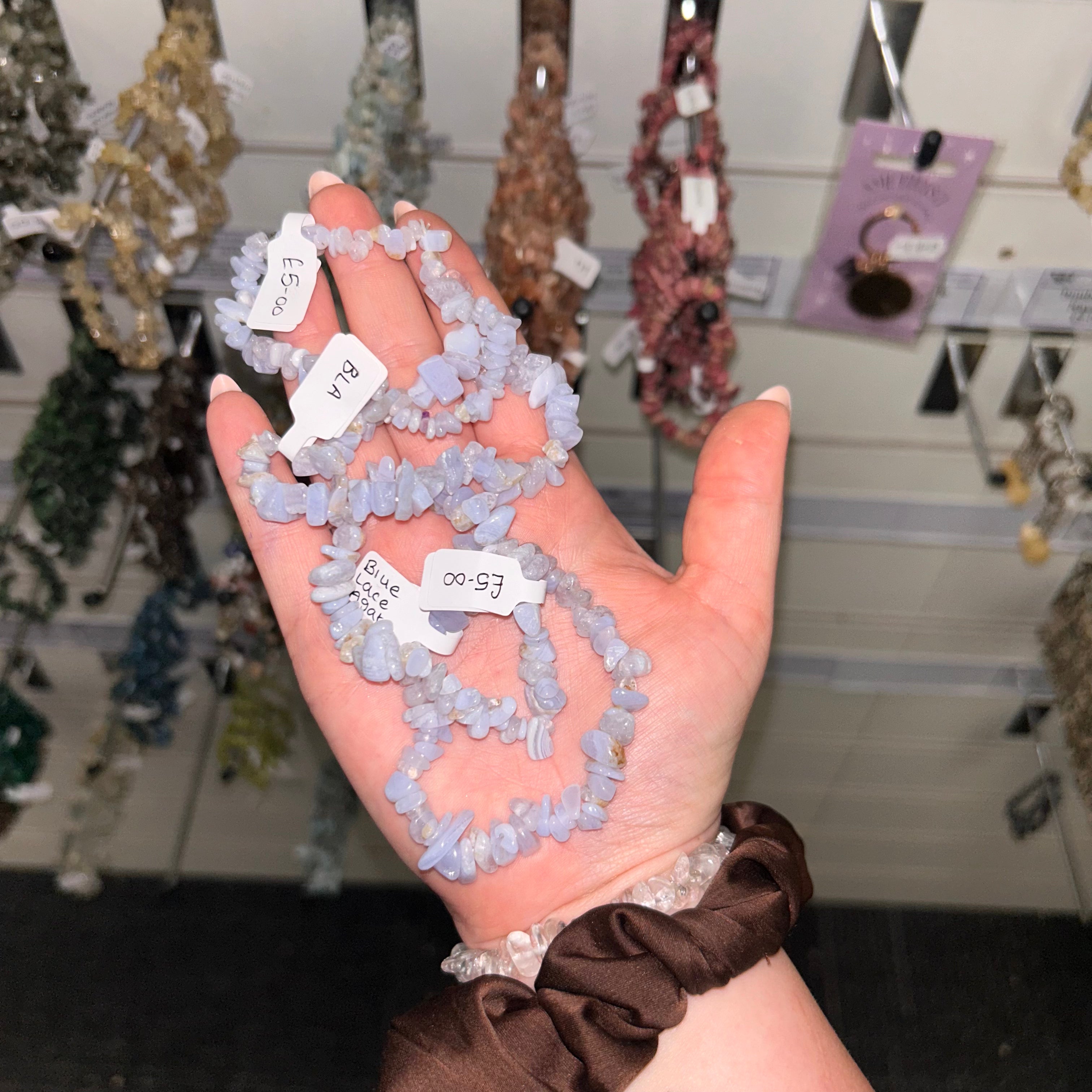 Blue Lace Agate Bracelet