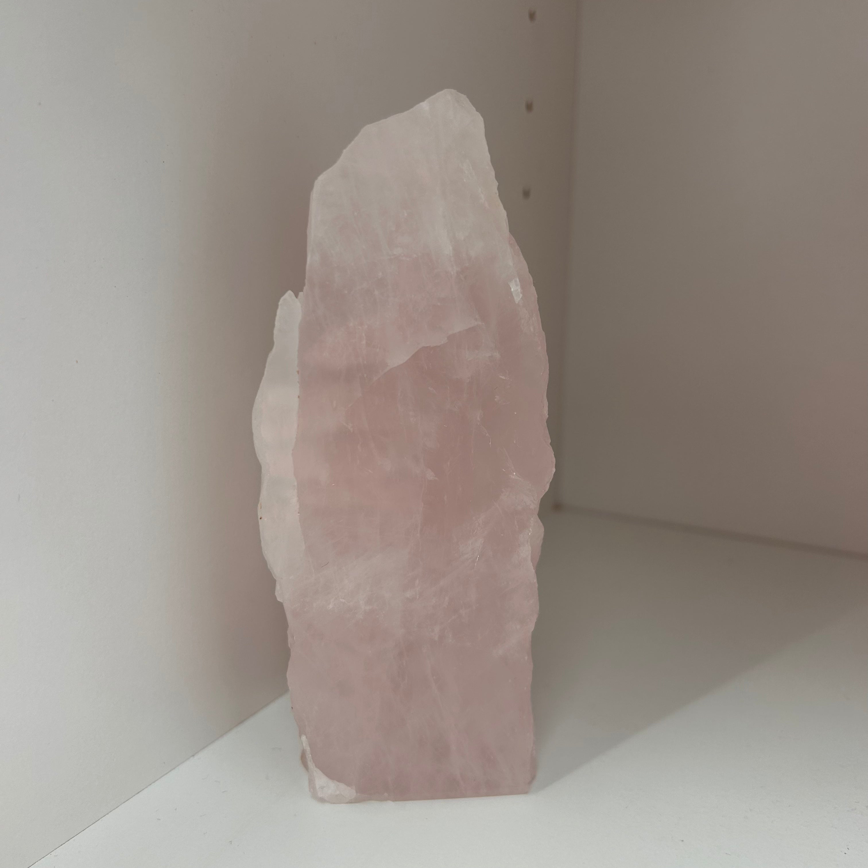 Rose Quartz Polished Front Tower