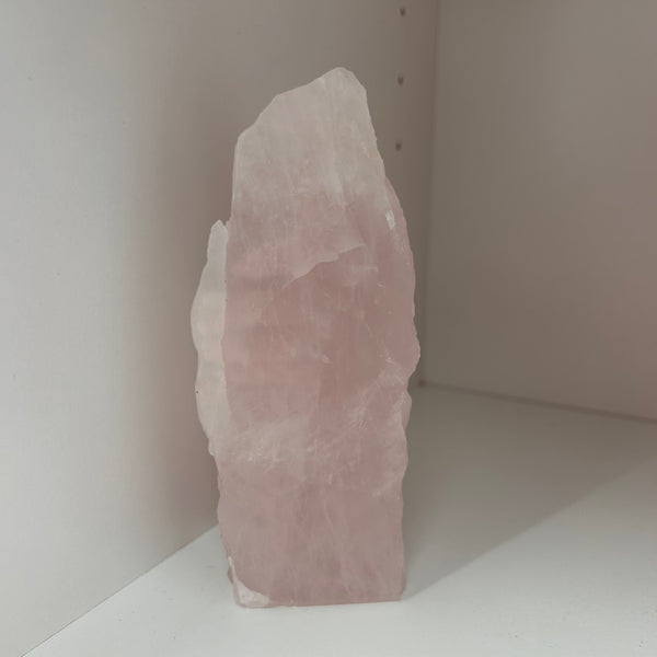 Rose Quartz Polished Front Tower
