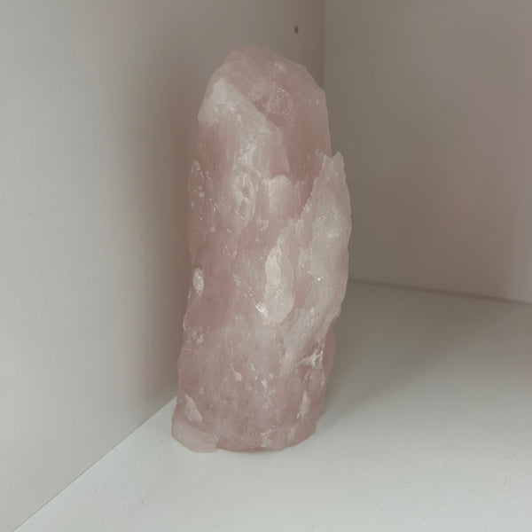 Rose Quartz Polished Front Tower