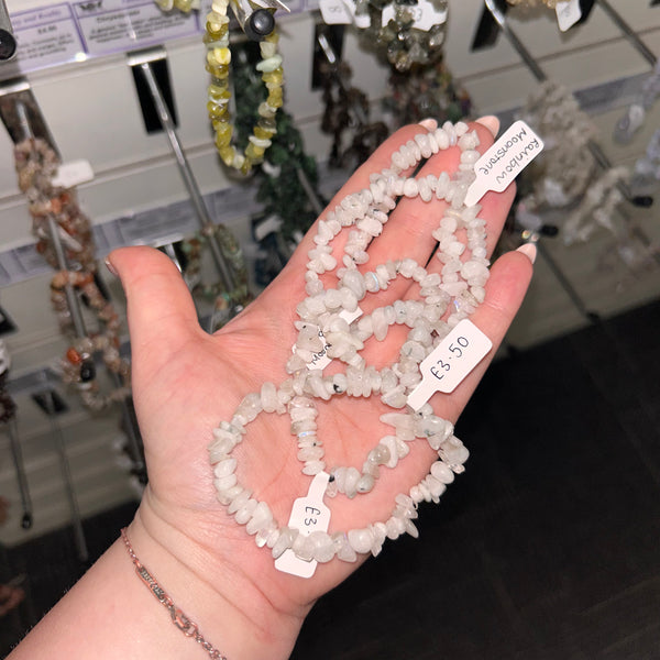 Rainbow Moonstone Bracelet