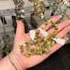 Serpentine & New Jade Chip Bracelet
