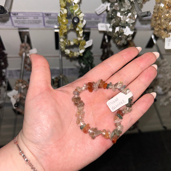 Mixed Quartz Bracelet