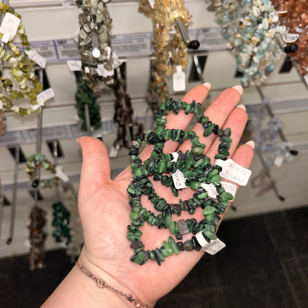 Ruby in Zoisite Bracelet