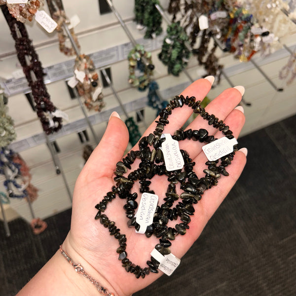 Goldsheen Obsidian Bracelet
