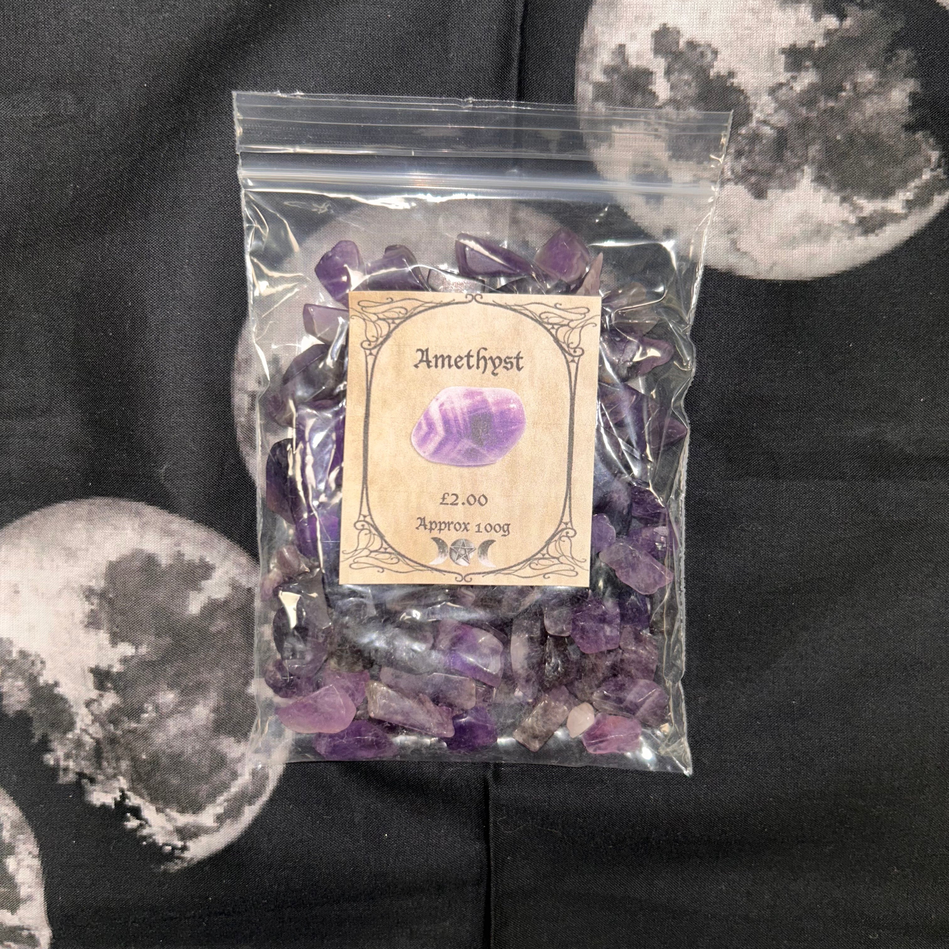 Amethyst Chips (approx 100g)