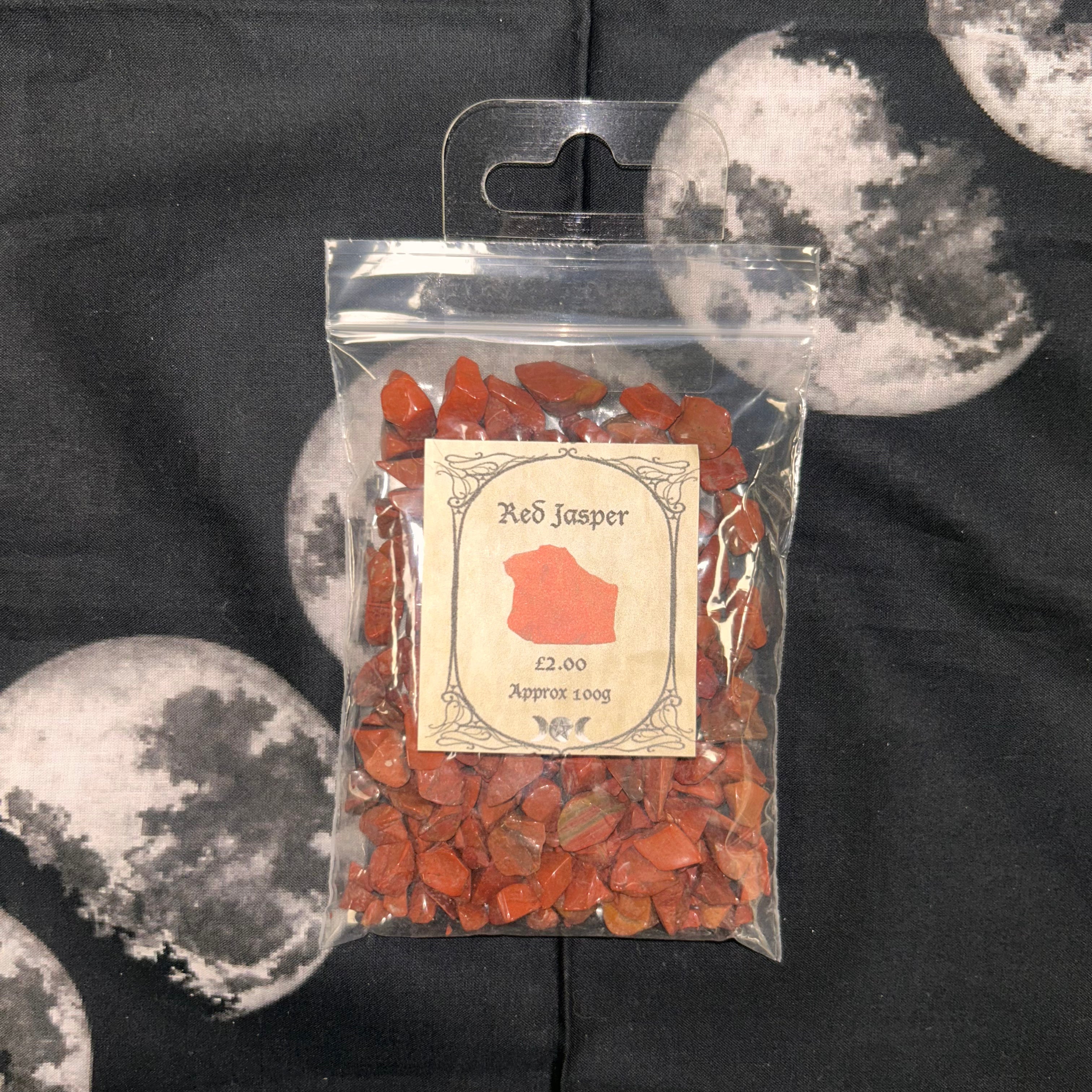 Red Jasper Chips (approx 100g)