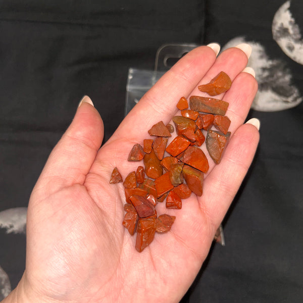 Red Jasper Chips (approx 100g)