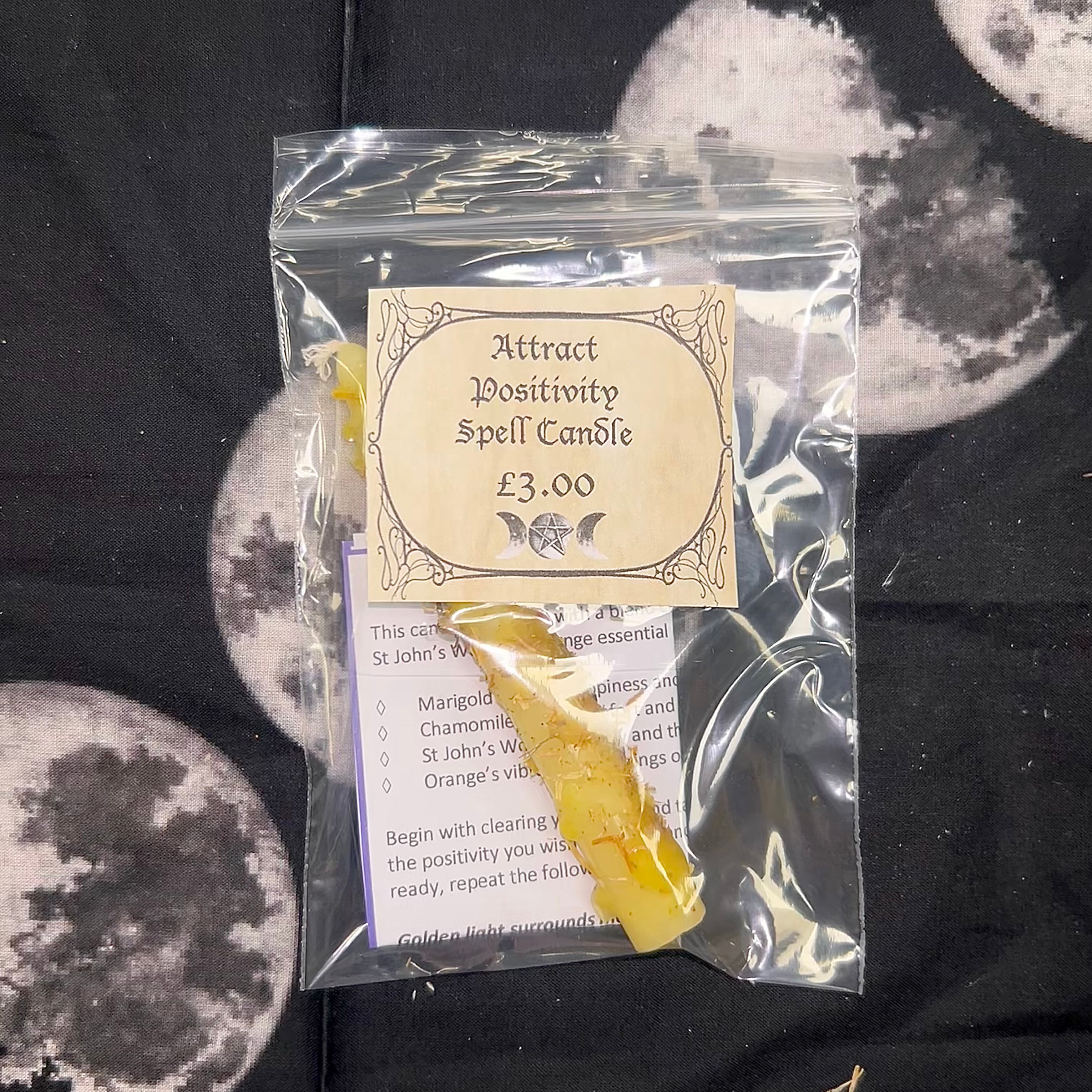 Attract Positivity Spell Candle