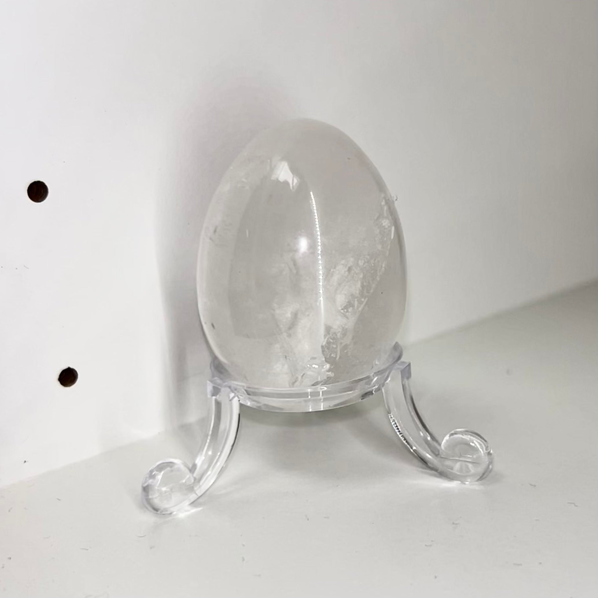 Clear Quartz Egg