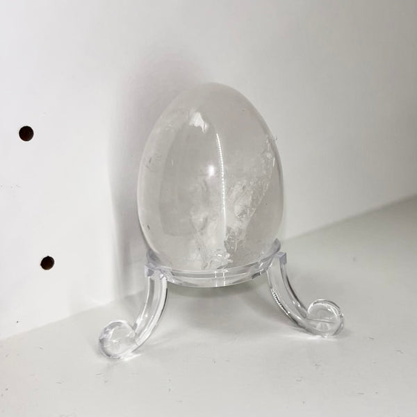 Clear Quartz Egg