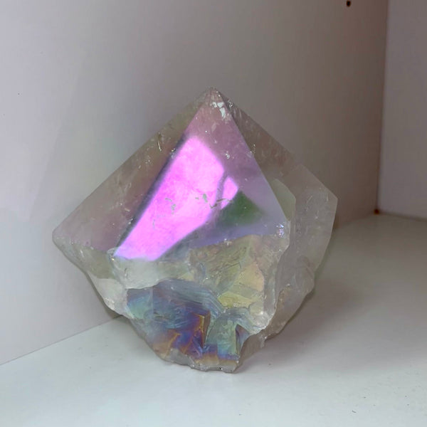 Angel Aura Quartz Polished Top Point