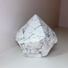 White Howlite Polished Top Point