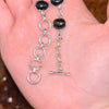 Whitby Jet Oval Bracelet