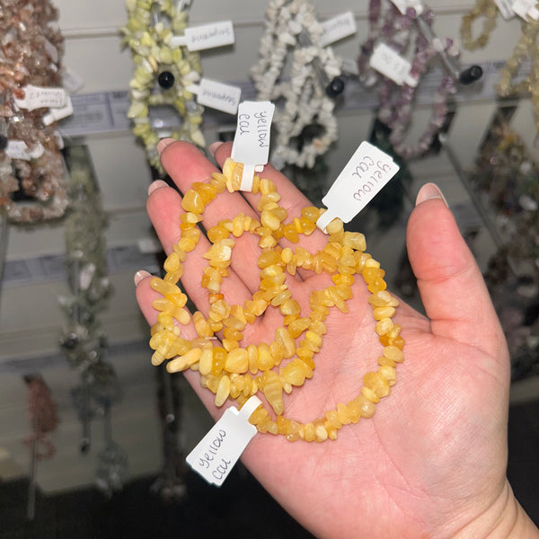 Yellow Calcite Bracelet