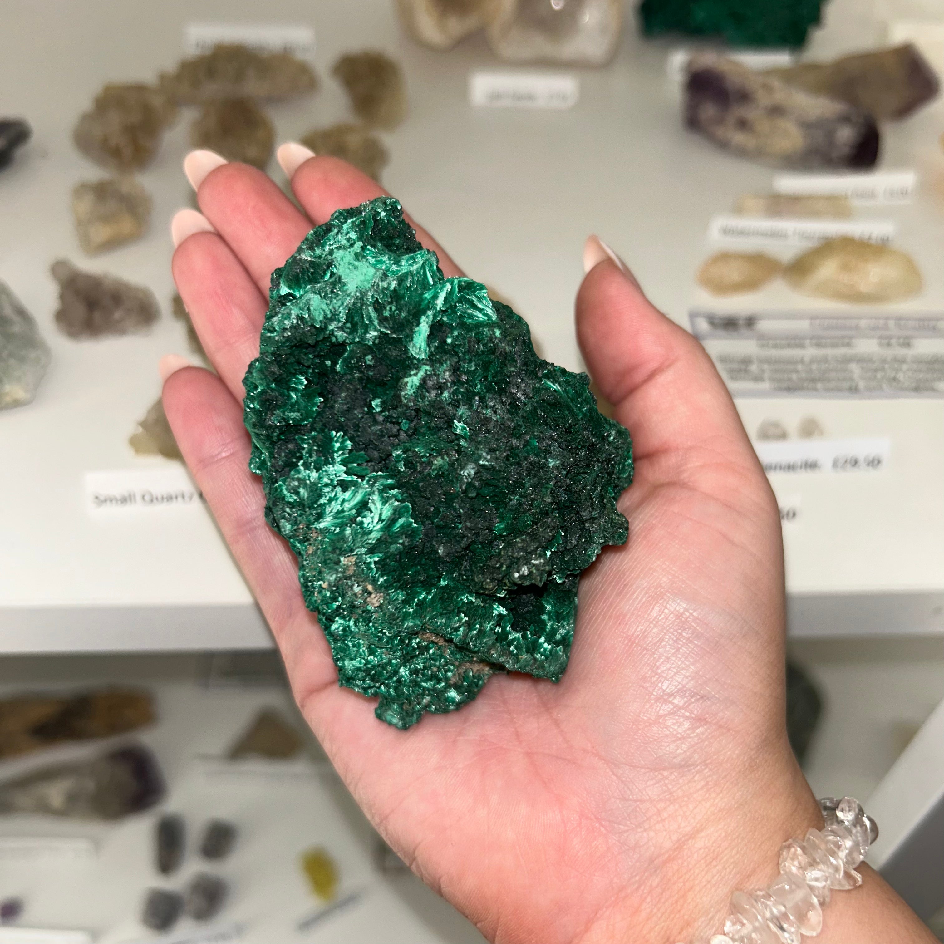 Fibrous Malachite
