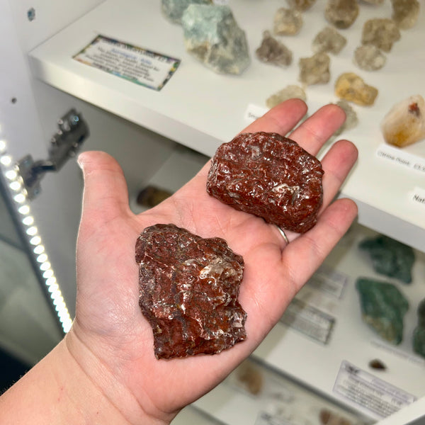 Rough Red Calcite