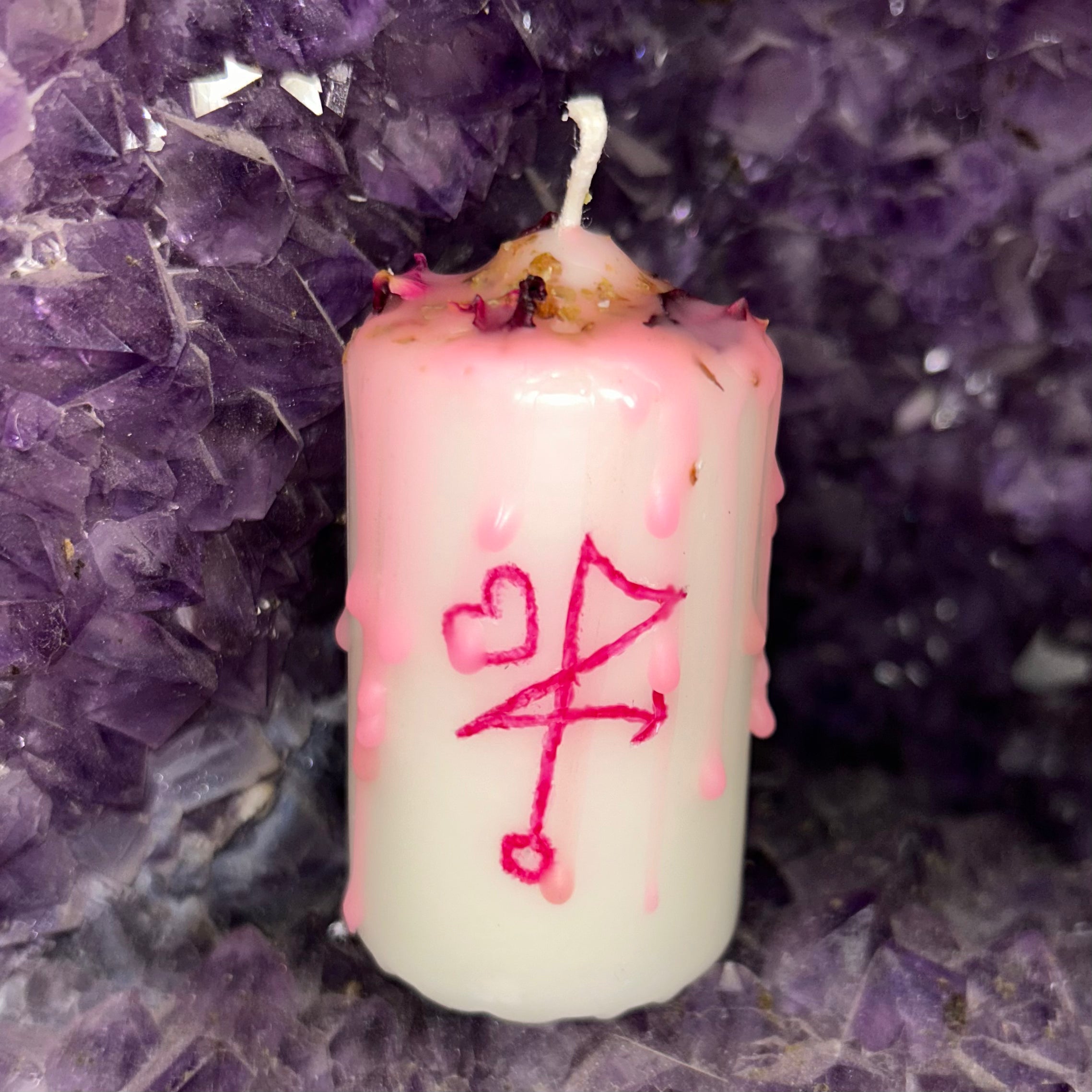 Dressed Votive Candle - Allure