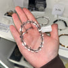 Herkimer Diamond Bead Bracelet