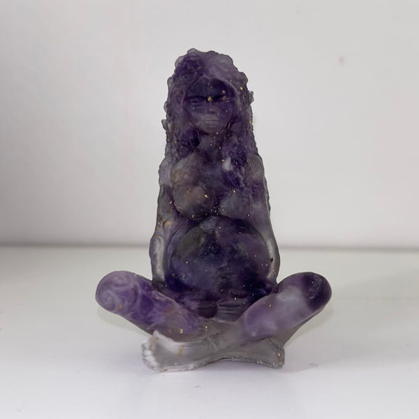 Amethyst Orgonite Mother Earth