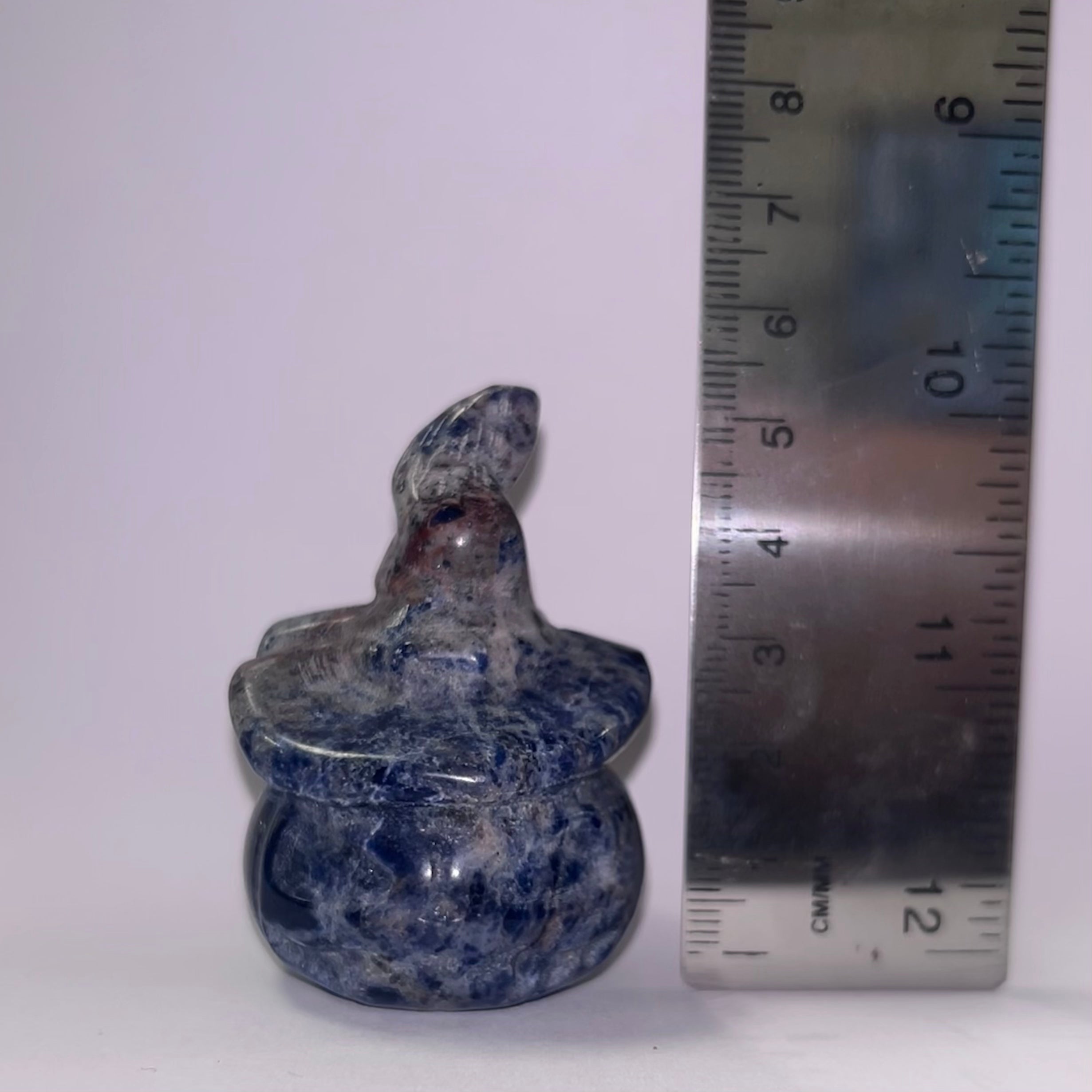 Sodalite Pumpkin in Hat