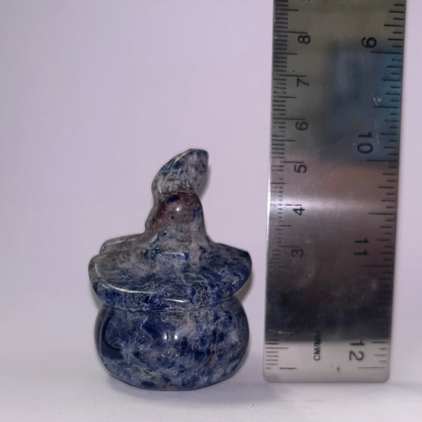 Sodalite Pumpkin in Hat