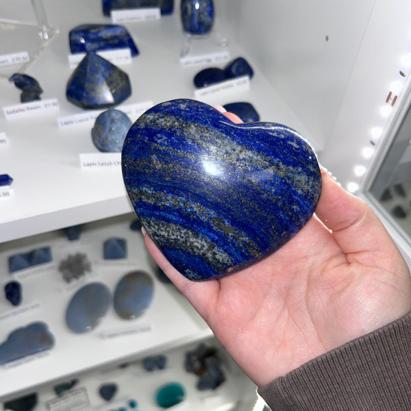 Lapis Lazuli Heart