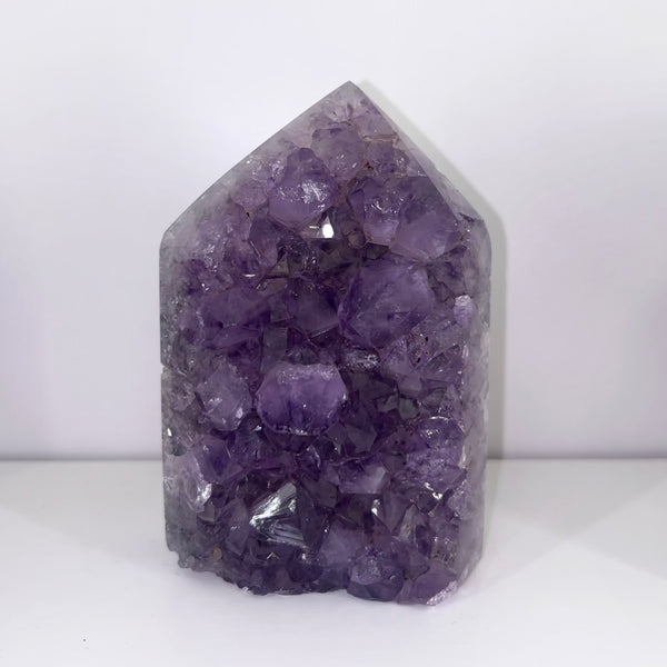 Amethyst Druze Point