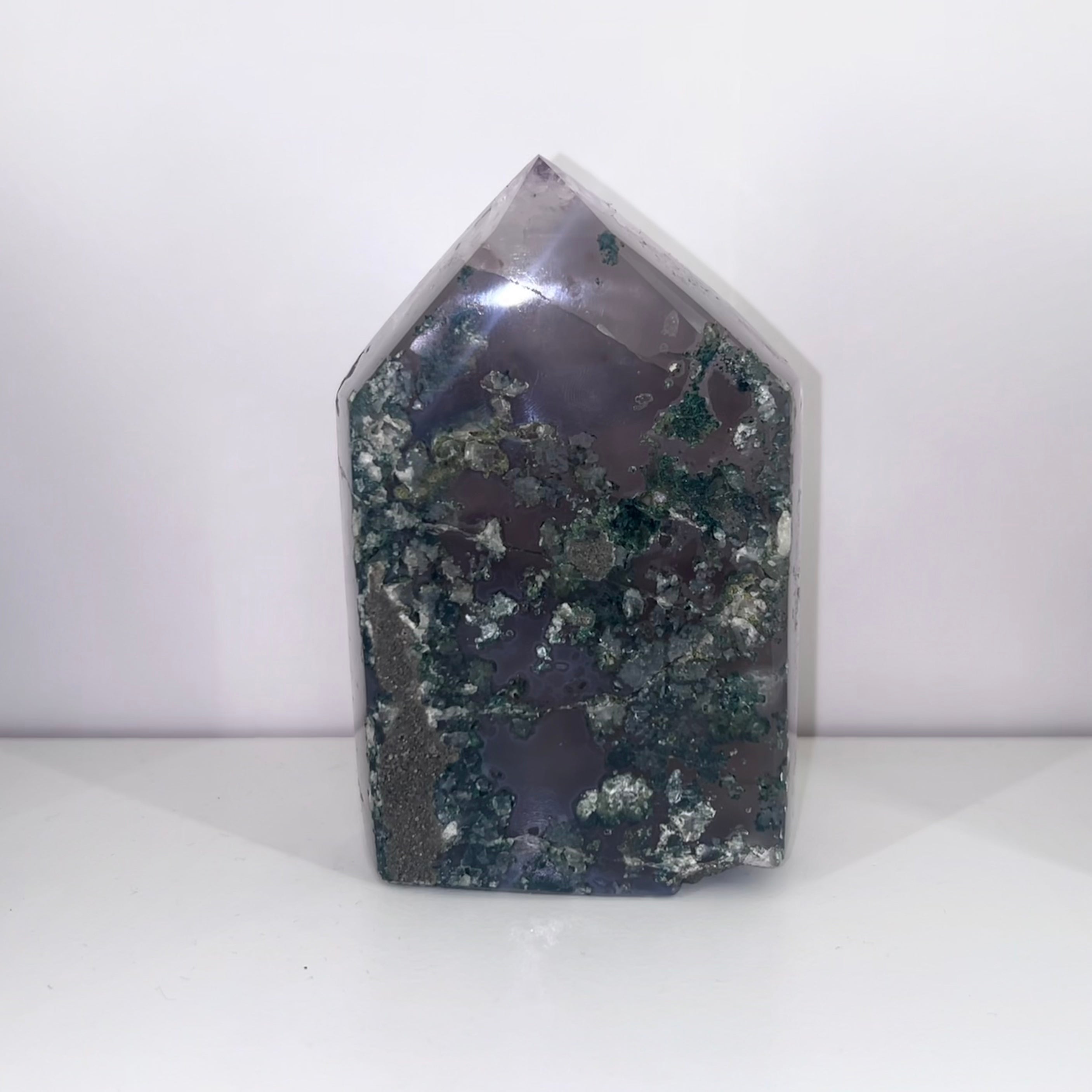 Amethyst Druze Point