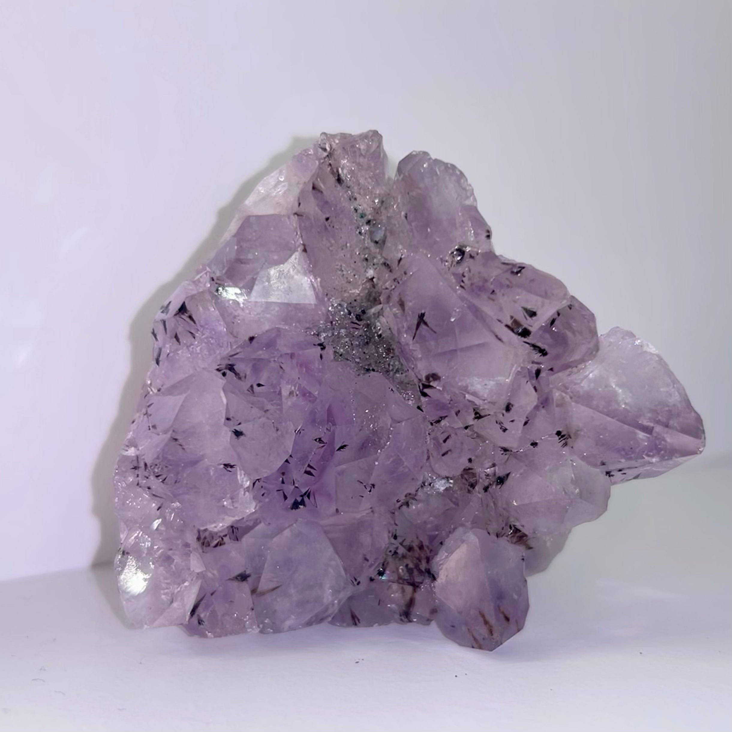 Polished Edge Amethyst Druze