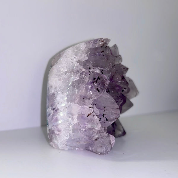 Polished Edge Amethyst Druze