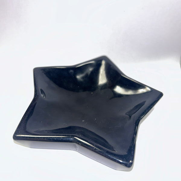 Black Obsidian Bowl – Star