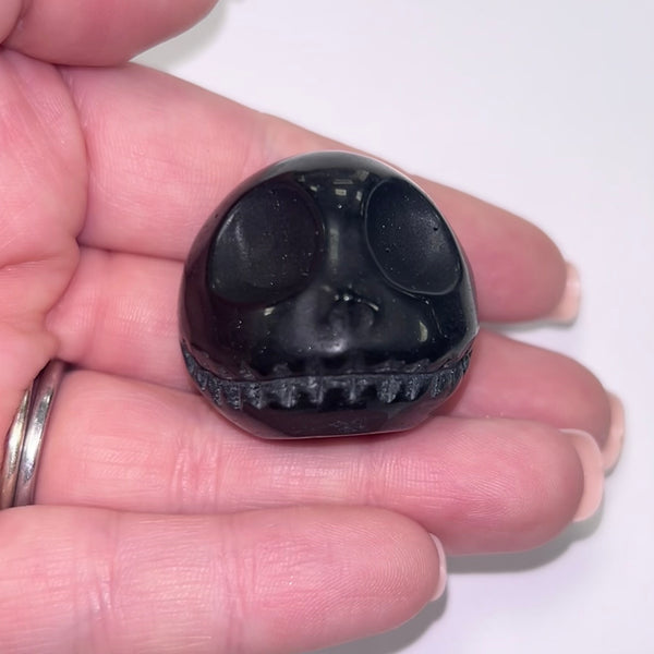 Black Obsidian Jack Skeleton