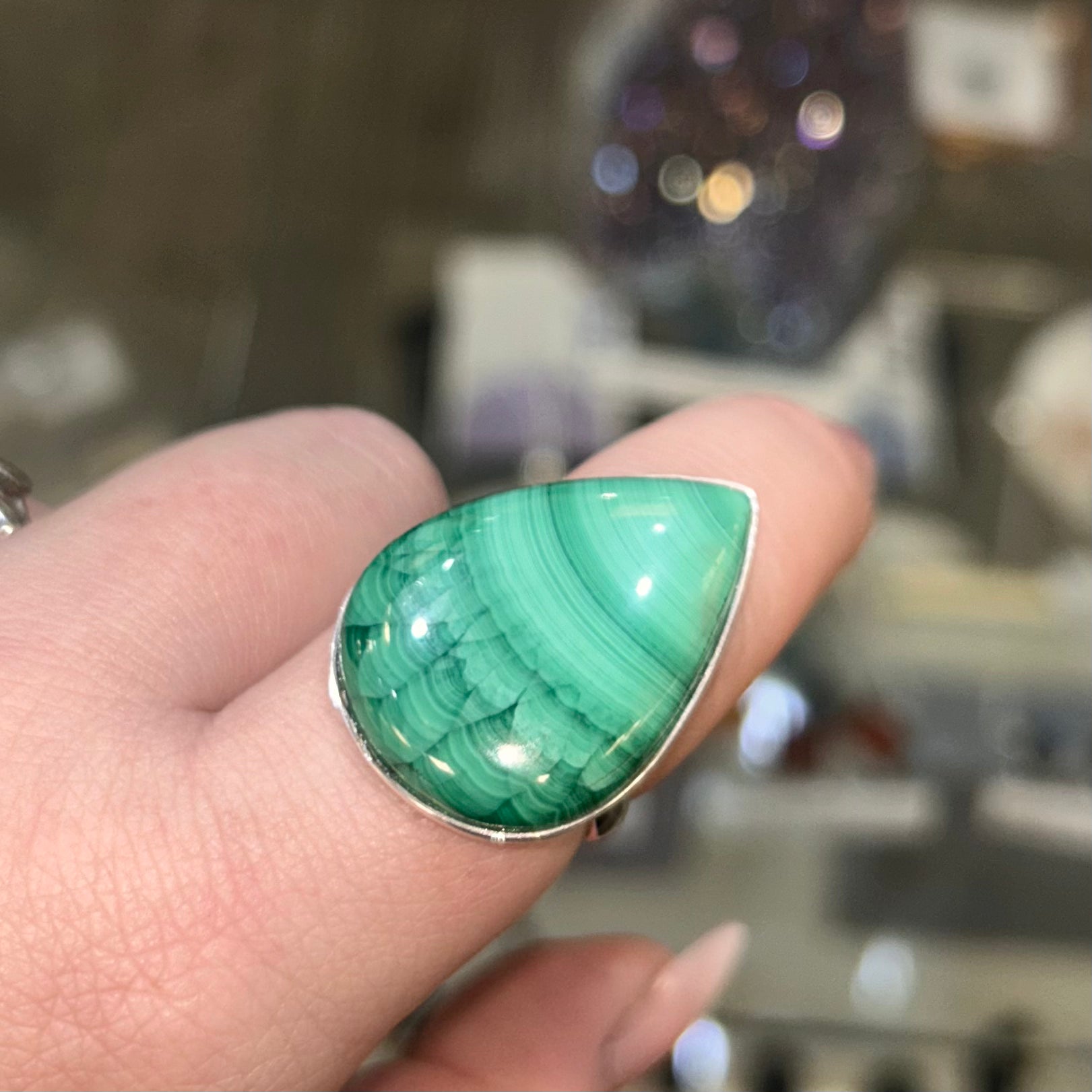 Malachite Ring